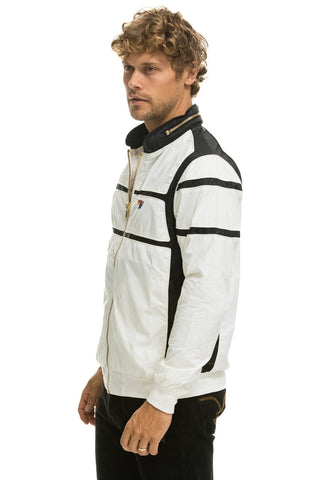 RACER JACKET - WHITE Men's Outerwear Aviator Nation