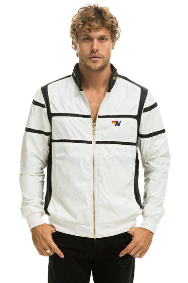 RACER JACKET - WHITE Men's Outerwear Aviator Nation