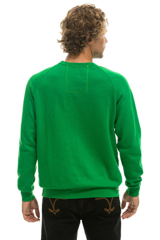 RIDE LOGO CREW SWEATSHIRT - KELLY GREEN Sweatshirt Aviator Nation