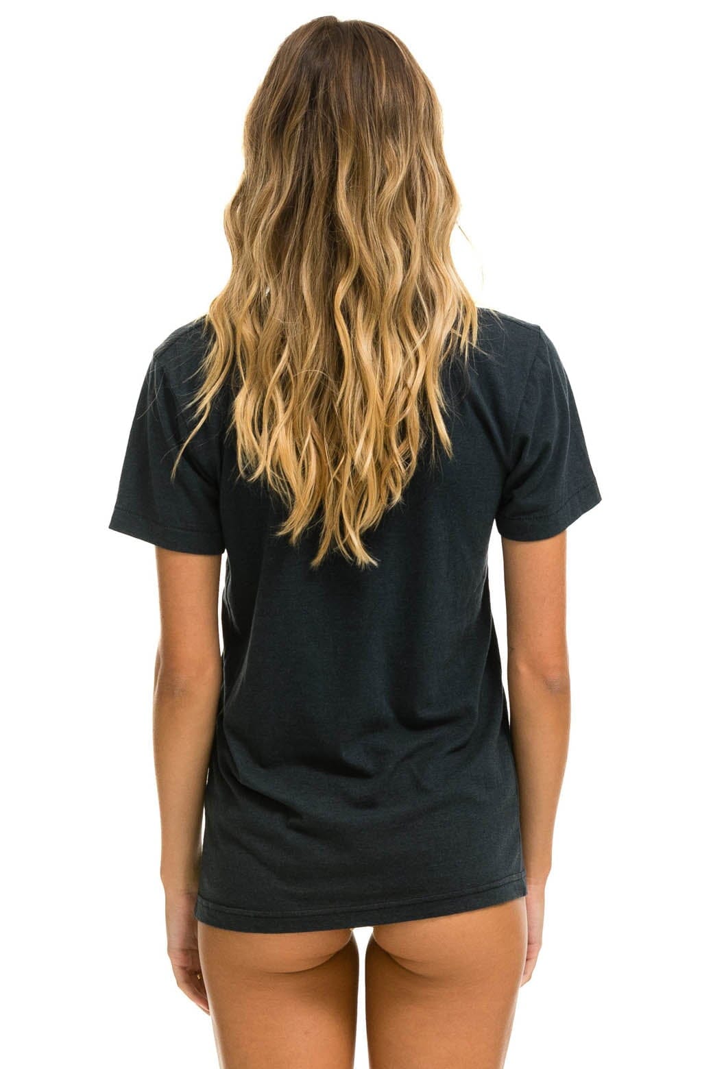 RIDE LOGO TEE - CHARCOAL Tees Aviator Nation