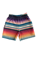 SERAPE KIDS SWEATSHORTS - BLUE Kids Shorts Aviator Nation