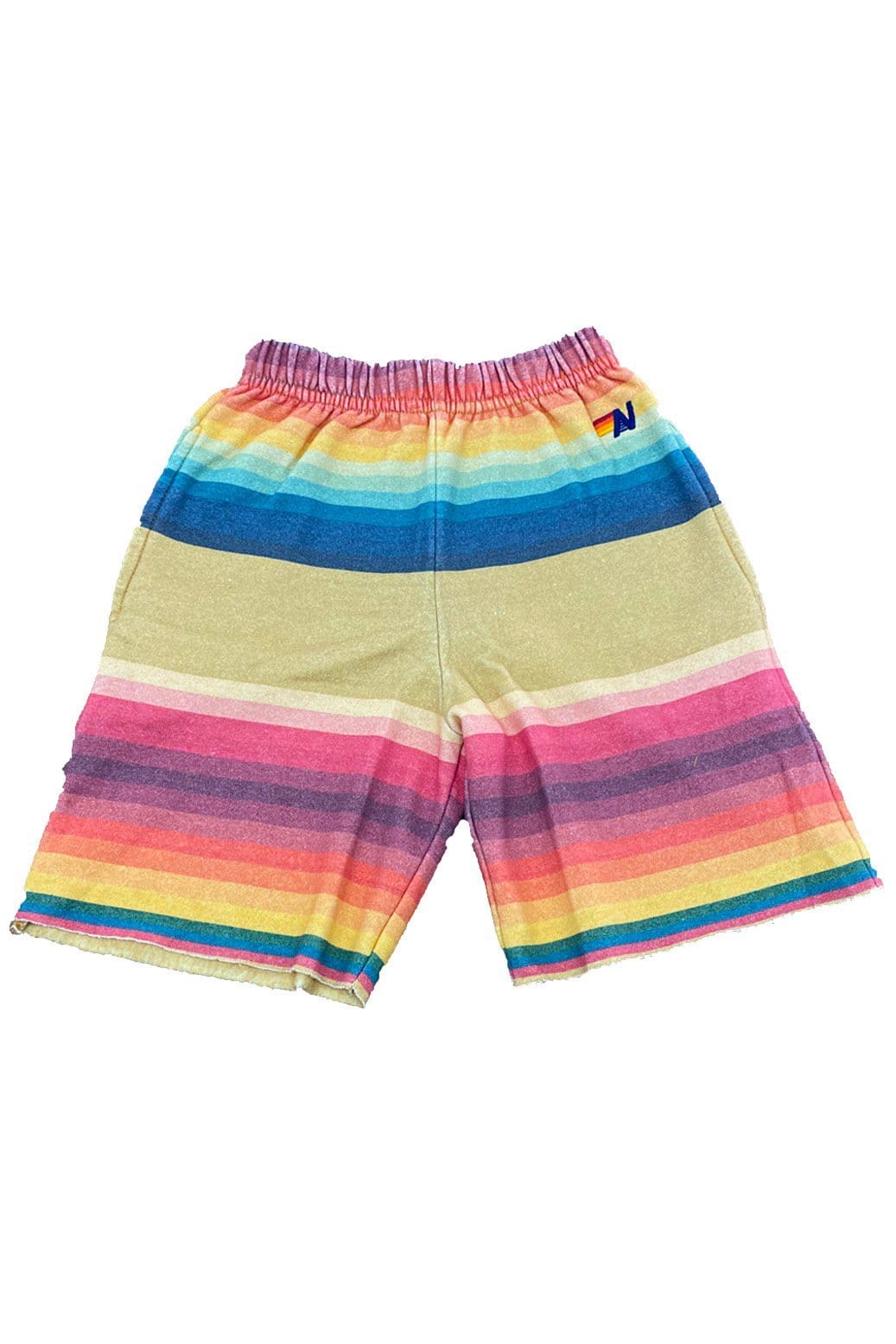 SERAPE KIDS SWEATSHORTS - LIGHT KHAKI Kids Shorts Aviator Nation