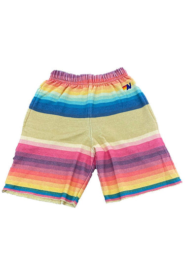 SERAPE KIDS SWEATSHORTS - LIGHT KHAKI Kids Shorts Aviator Nation