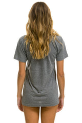SIGNATURE ASPEN TEE - HEATHER GREY Tees Aviator Nation