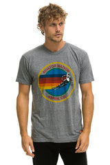 SIGNATURE ASPEN TEE - HEATHER GREY Tees Aviator Nation