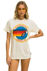SIGNATURE TEE - VINTAGE WHITE Tees Aviator Nation