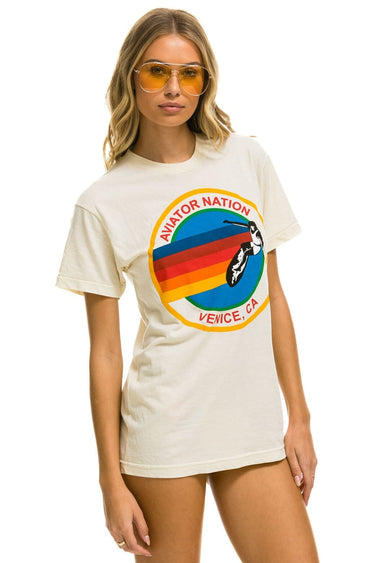 SIGNATURE TEE - VINTAGE WHITE Tees Aviator Nation