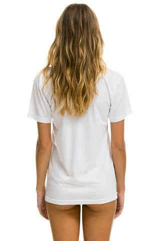 SIGNATURE TEE - WHITE Tees Aviator Nation