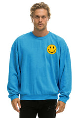 SMILEY 2 RELAXED SWEATSHIRT - OCEAN Sweatshirt Aviator Nation