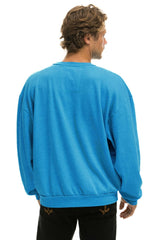 SMILEY 2 RELAXED SWEATSHIRT - OCEAN Sweatshirt Aviator Nation