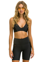 SPEED 6IN HI-RISE BIKER SHORT - TITANIUM Leggings Aviator Nation