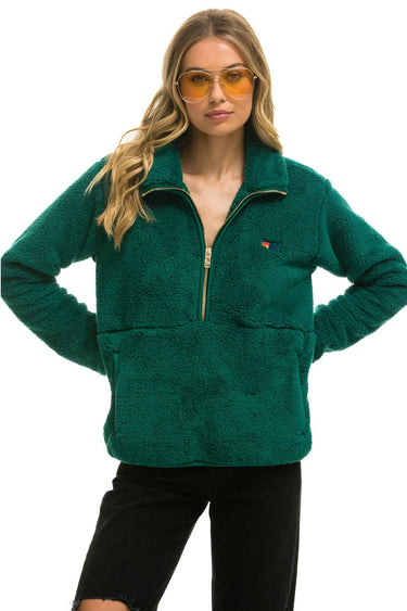 TEDDY UNISEX HALF ZIP JACKET - AMAZON Unisex Outerwear Aviator Nation