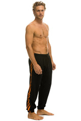 TIGER STRIPE MEN'S SWEATPANTS - BLACK // TIGER Men's Sweatpants Aviator Nation
