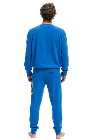 UNISEX BOLT CASHMERE LIGHT SWEATER - VINTAGE BLUE Sweatshirt Aviator Nation