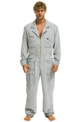UNISEX CORDUROY FLIGHT SUIT - CLOUD Flight Suit Aviator Nation