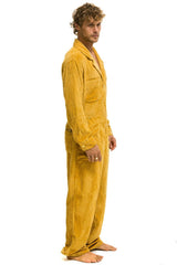 UNISEX CORDUROY FLIGHT SUIT - HONEY Flight Suit Aviator Nation