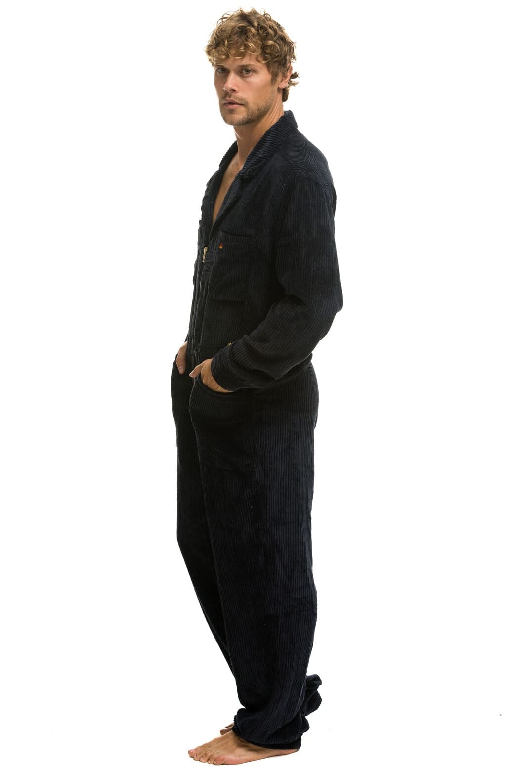 UNISEX CORDUROY FLIGHT SUIT - NAVY Flight Suit Aviator Nation
