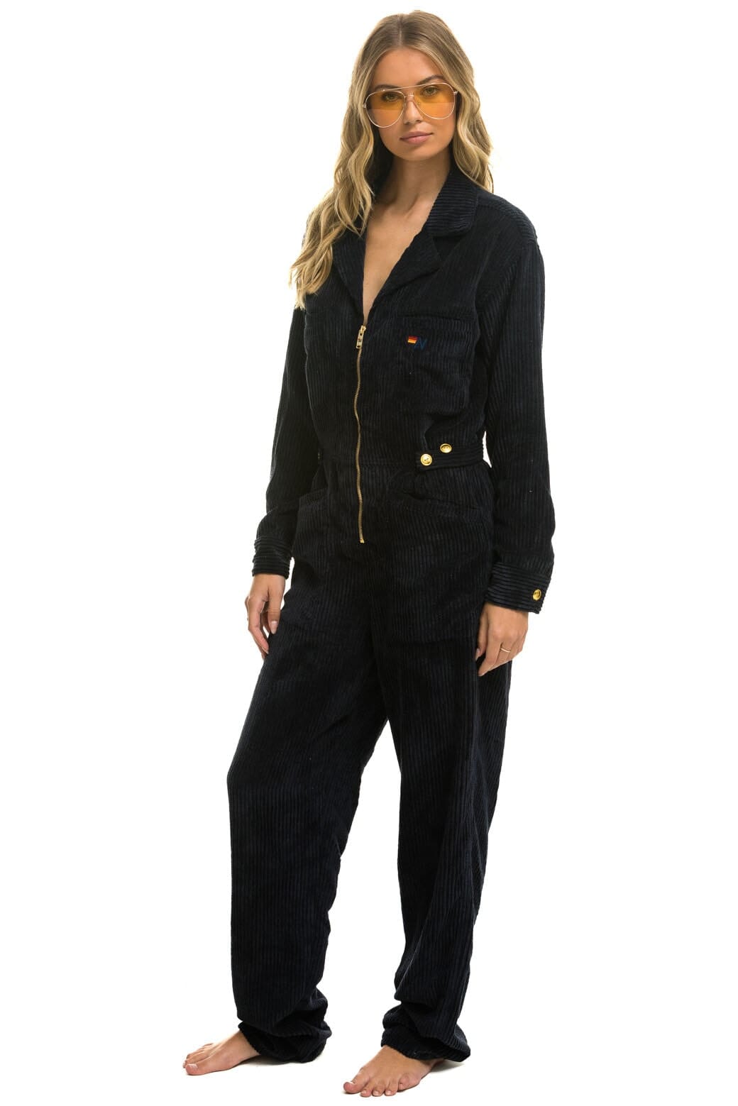UNISEX CORDUROY FLIGHT SUIT - NAVY Flight Suit Aviator Nation