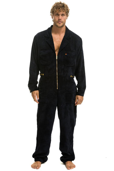 UNISEX CORDUROY FLIGHT SUIT - NAVY Flight Suit Aviator Nation