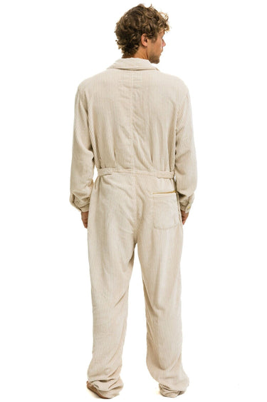 UNISEX CORDUROY FLIGHT SUIT - VINTAGE WHITE Flight Suit Aviator Nation