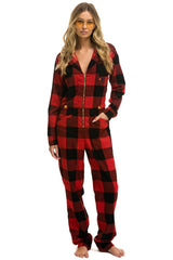 UNISEX PLAID FLIGHT SUIT - BUFFALO PLAID Flight Suit Aviator Nation