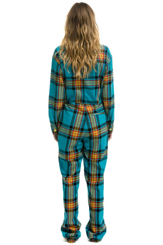 UNISEX PLAID FLIGHT SUIT - JACKSON PLAID Flight Suit Aviator Nation