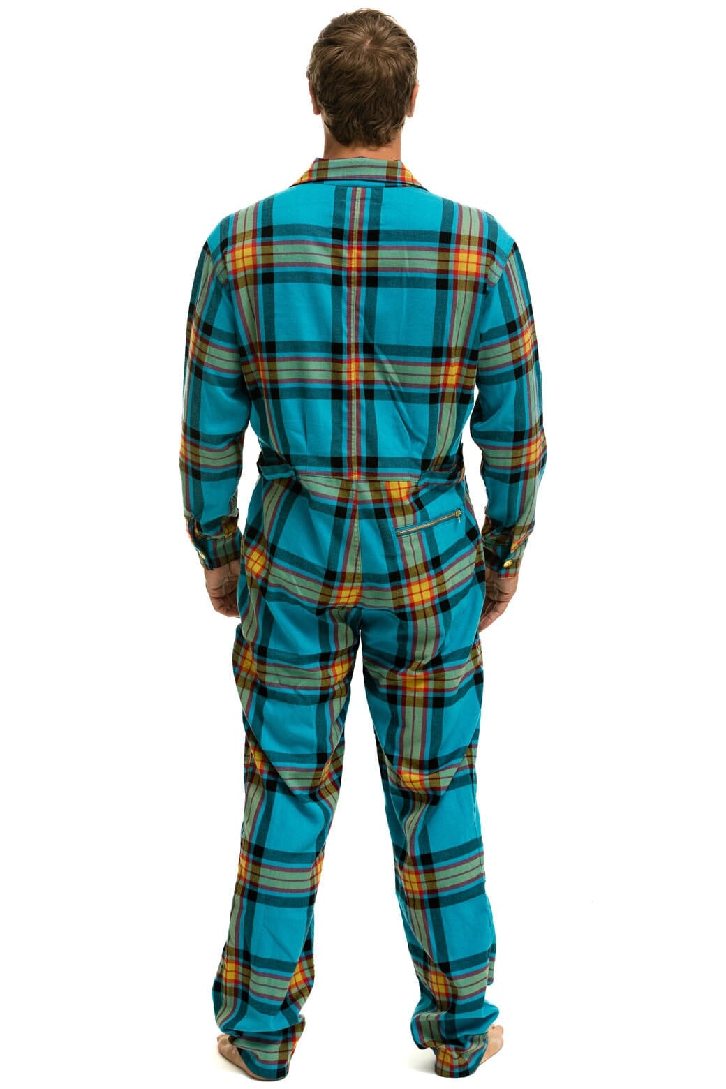 UNISEX PLAID FLIGHT SUIT - JACKSON PLAID Flight Suit Aviator Nation