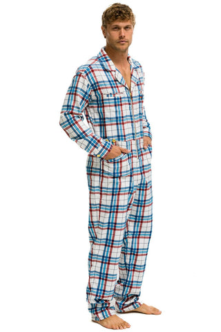 UNISEX PLAID FLIGHT SUIT - MONTAUK PLAID Flight Suit Aviator Nation