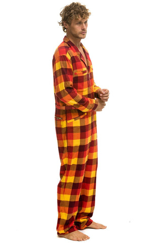 UNISEX PLAID FLIGHT SUIT - SURFY PLAID Flight Suit Aviator Nation