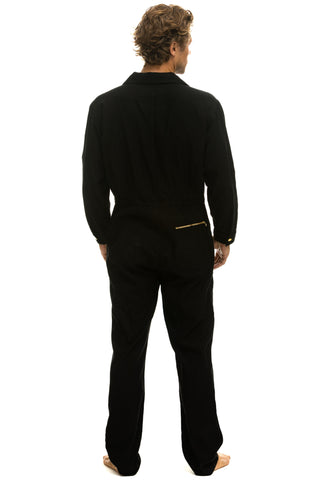 UNISEX TWILL FLIGHT SUIT - BLACK Flight Suit Aviator Nation