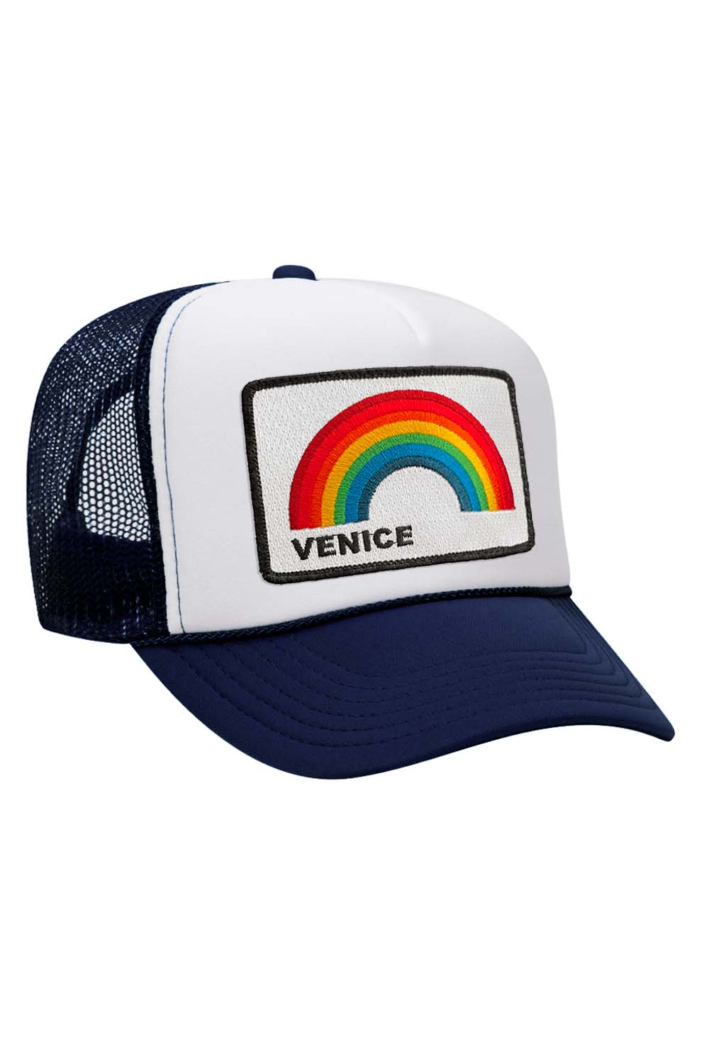 VENICE RAINBOW TRUCKER HAT HATS Aviator Nation