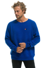 VINTAGE CABIN 2 UNISEX CASHMERE SWEATER - LAPIS Sweatshirt Aviator Nation
