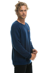 VINTAGE CABIN 2 UNISEX CASHMERE SWEATER - MIDNIGHT Sweatshirt Aviator Nation
