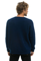 VINTAGE CABIN 2 UNISEX CASHMERE SWEATER - MIDNIGHT Sweatshirt Aviator Nation