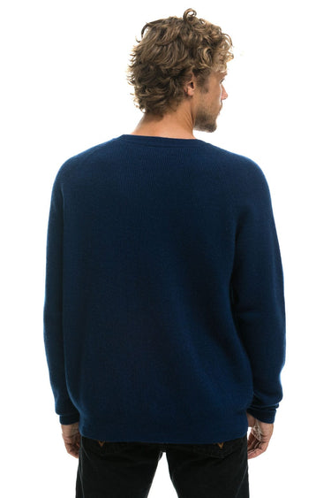VINTAGE CABIN 2 UNISEX CASHMERE SWEATER - MIDNIGHT Sweatshirt Aviator Nation