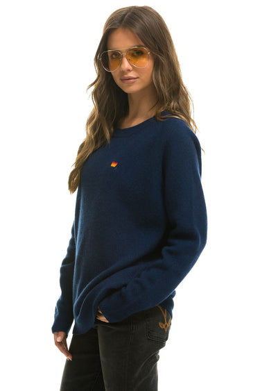 VINTAGE CABIN 2 UNISEX CASHMERE SWEATER - MIDNIGHT Sweatshirt Aviator Nation