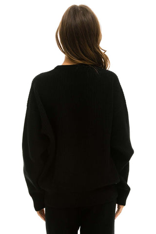 VINTAGE CABIN UNISEX CASHMERE SWEATER - BLACK Sweatshirt Aviator Nation