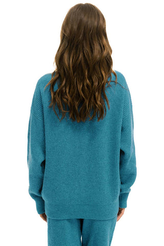 VINTAGE CABIN UNISEX CASHMERE SWEATER - COBALT Sweatshirt Aviator Nation