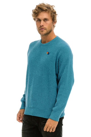 VINTAGE CABIN UNISEX CASHMERE SWEATER - COBALT Sweatshirt Aviator Nation