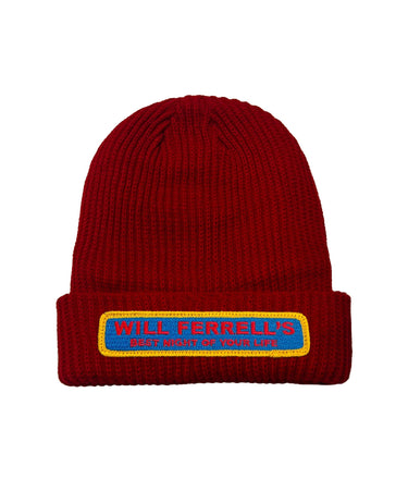 WILL FERRELL 2023 RIB BEANIE Hats Aviator Nation OS RED
