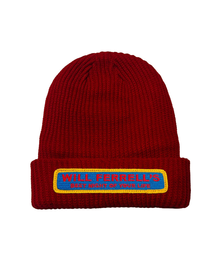 WILL FERRELL 2023 RIB BEANIE Hats Aviator Nation OS RED