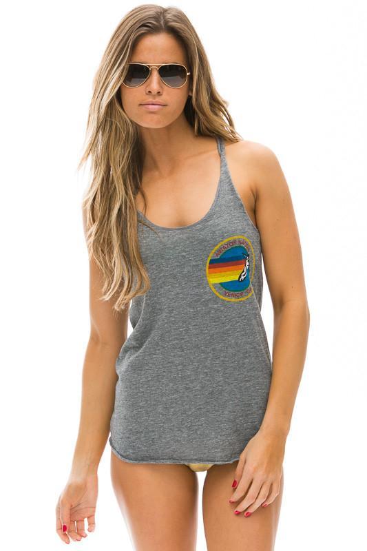 WOMEN'S AVIATOR NATION TANK - HEATHER GREY Women's Tank Aviator Nation