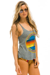 WOMEN'S AVIATOR NATION TANK - HEATHER GREY Women's Tank Aviator Nation
