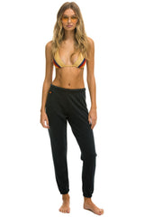 WOMEN'S BOLT SWEATPANTS - CHARCOAL Womens Sweatpants Aviator Nation