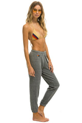 WOMEN'S BOLT SWEATPANTS - HEATHER GREY Aviator Nation