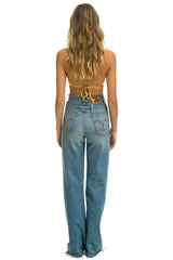 WOMEN'S HI RISE WIDE-LEG GYPSY JEAN - VINTAGE Women's Jeans Aviator Nation