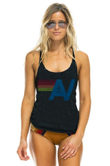 WOMEN'S LOGO TANK - CHARCOAL Women's Tank Aviator Nation