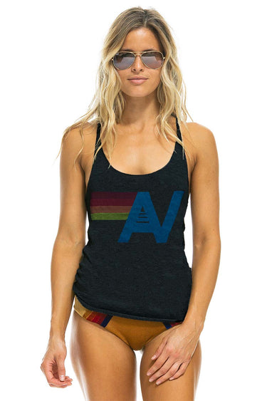 WOMEN'S LOGO TANK - CHARCOAL Women's Tank Aviator Nation