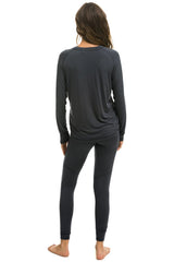 WOMEN'S MICRO MODAL BASE LAYER SET - TITANIUM Women's Outerwear Aviator Nation