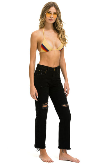 WOMEN'S MID RISE CANYON JEAN - VINTAGE BLACK Women's Jeans Aviator Nation